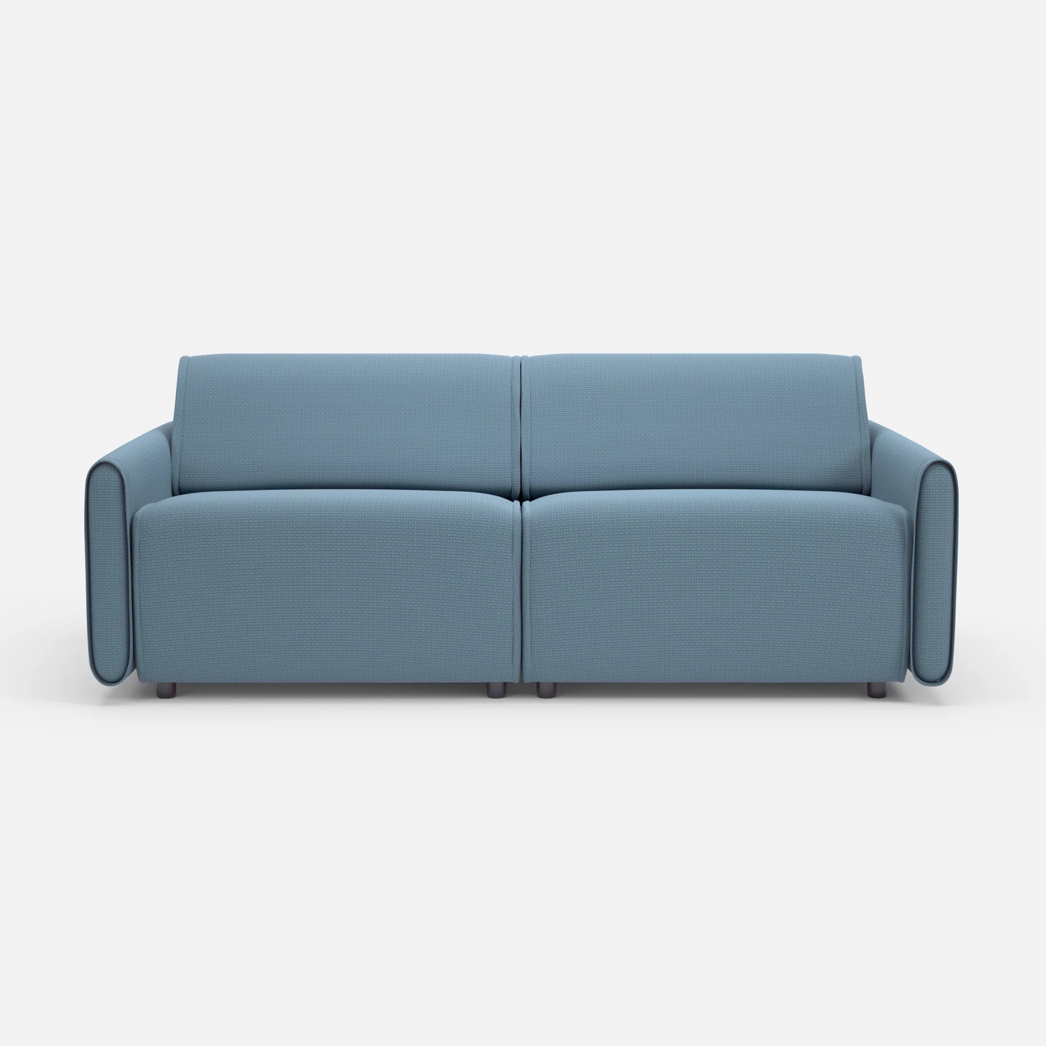 2 Sitzer Sofa Belleform 1 nabucco6043 in Blau von vorne