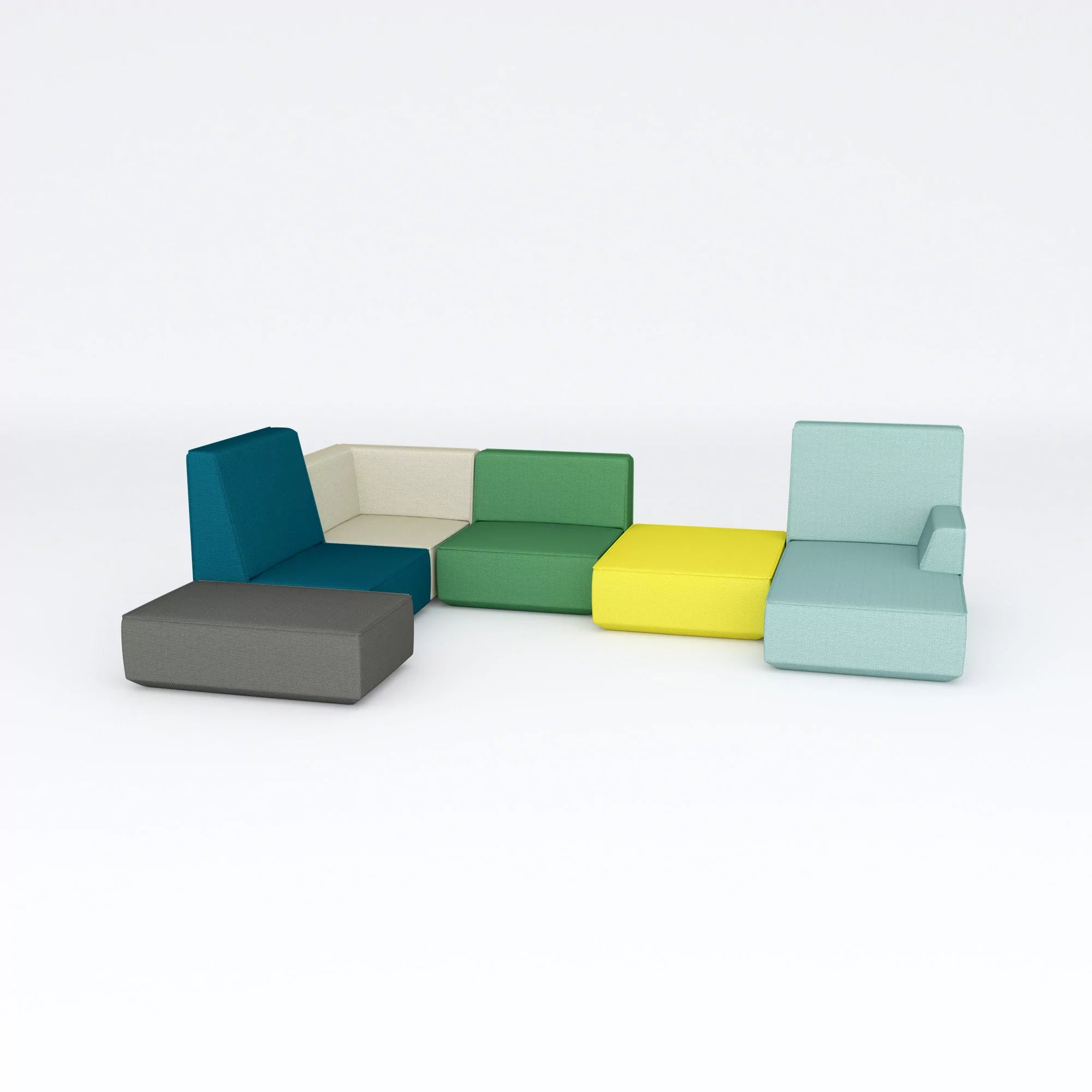 Individuelle Sofalandschaft mit Charakter