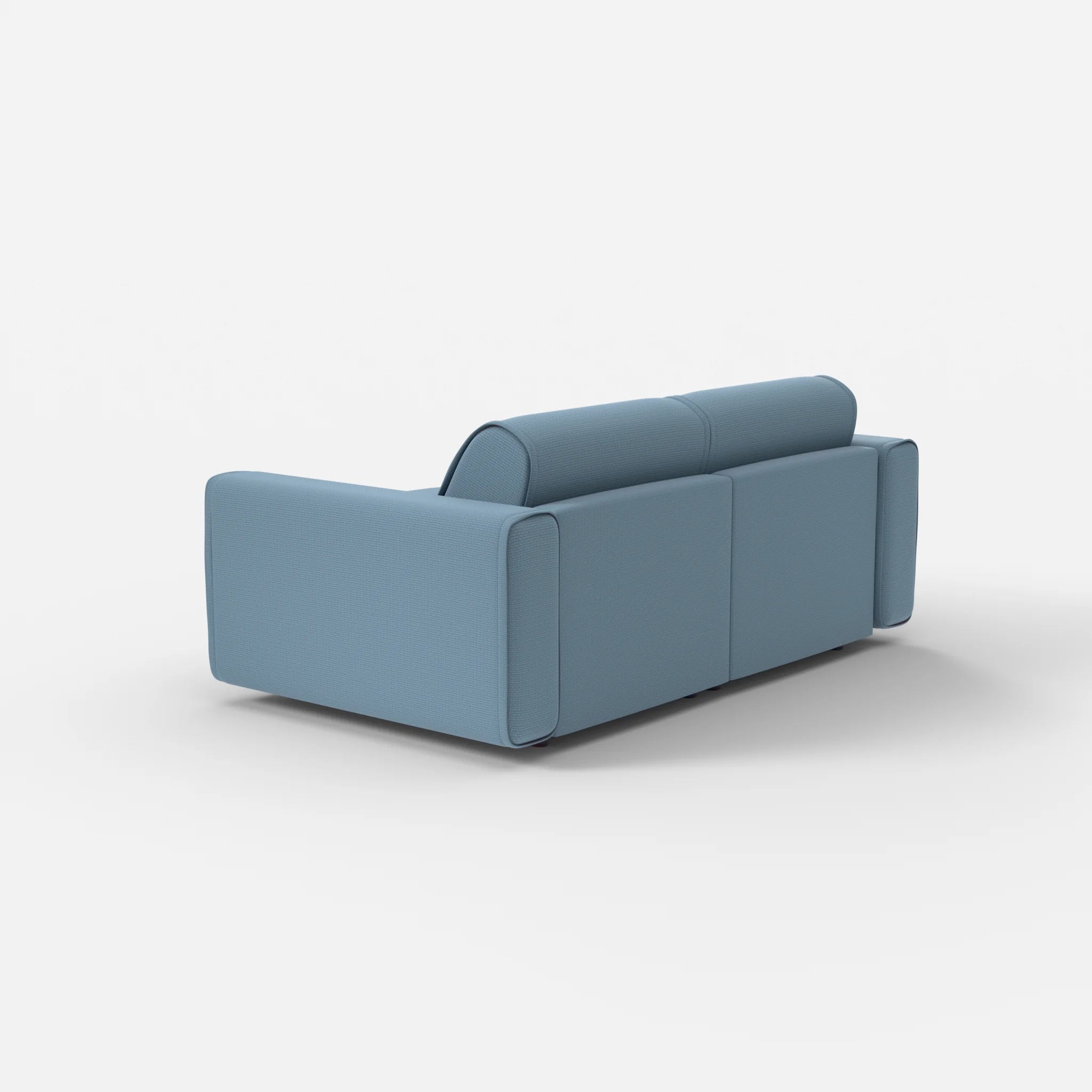 2 Sitzer Sofa Belleform mit breiter Armlehne 1 nabucco6043 in Blau von hinten