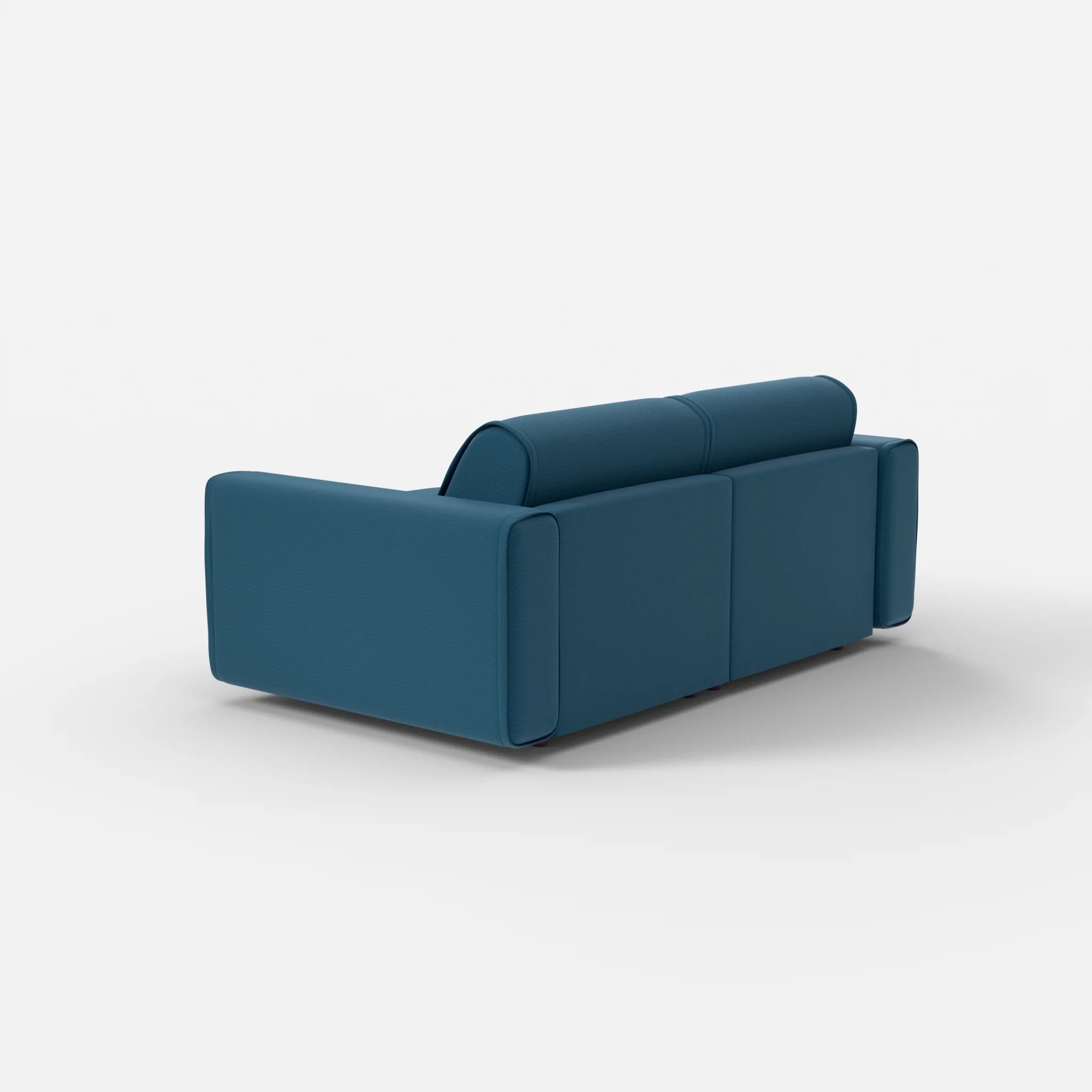 2 Sitzer Sofa Belleform mit breiter Armlehne 1 nabucco6075 in Blau von hinten