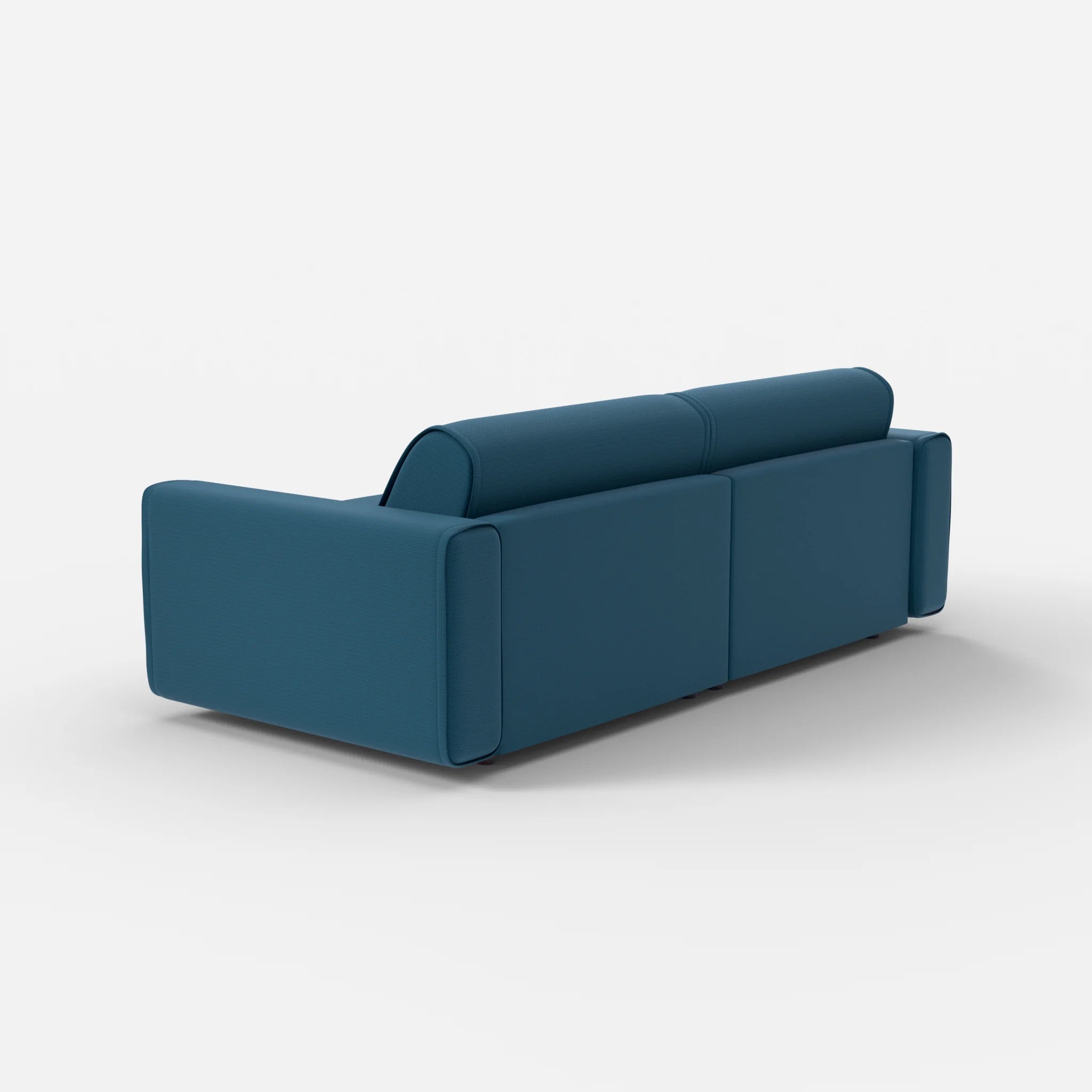 2 Sitzer Sofa Belleform mit breiter Armlehne 3 nabucco6075 in Blau von hinten