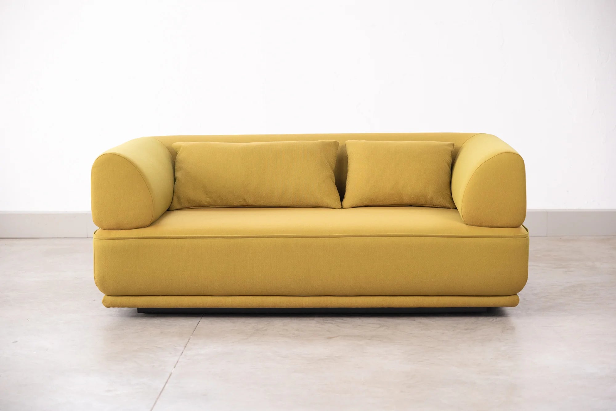 2-Sitzer Sofa Gordo grün gelb