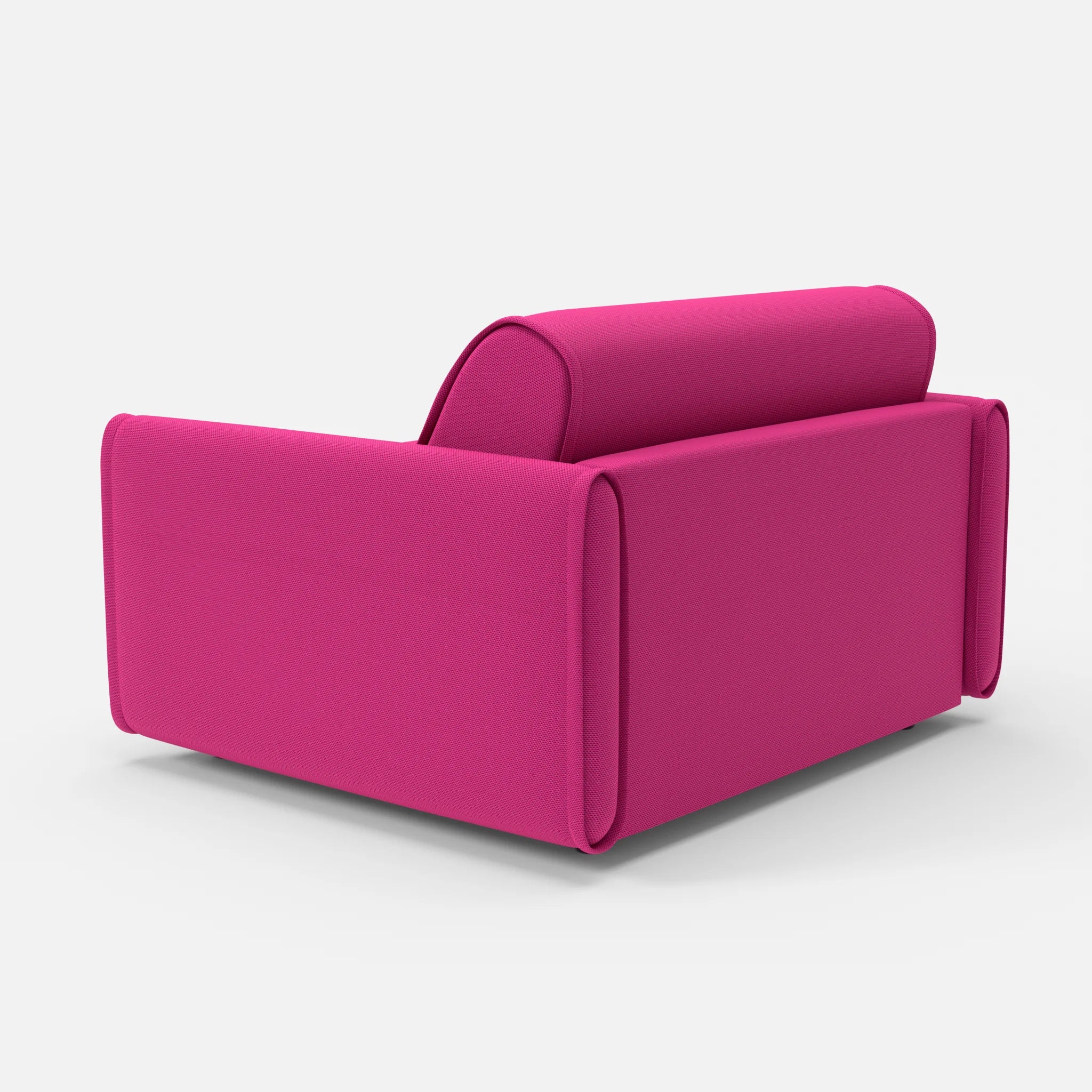 Schlafsessel Belleform 1 novummagenta in Magenta von hinten