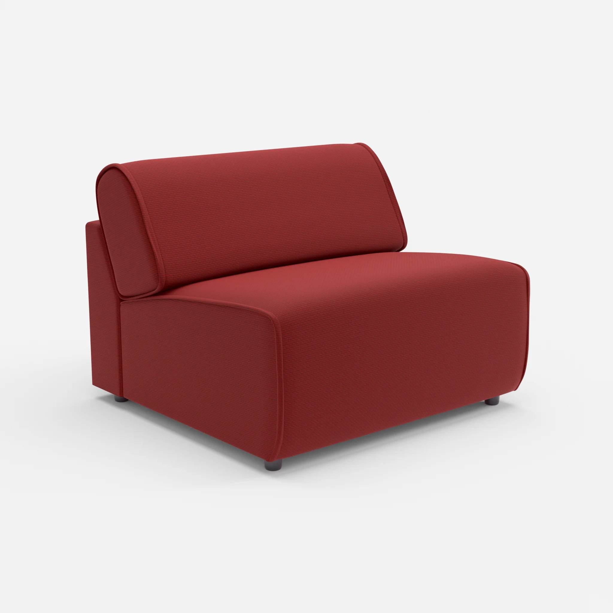 Sessel Belleform 1 nabucco4021 in Rot von der Seite