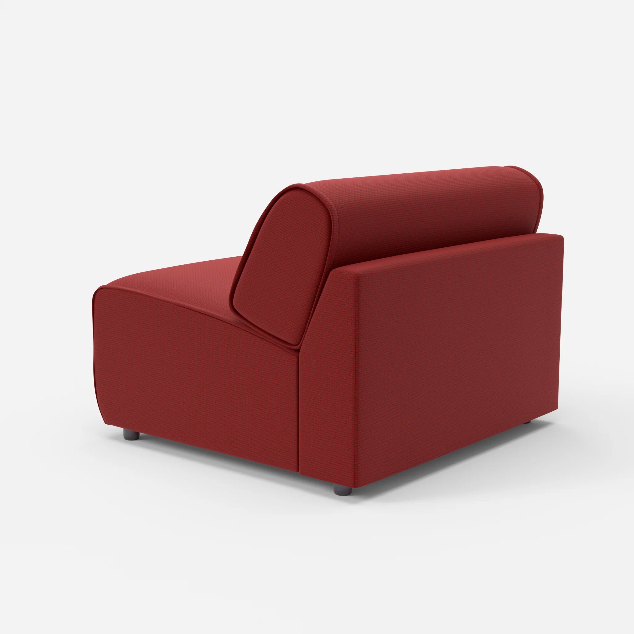 Sessel Belleform 1 nabucco4021 in Rot von hinten